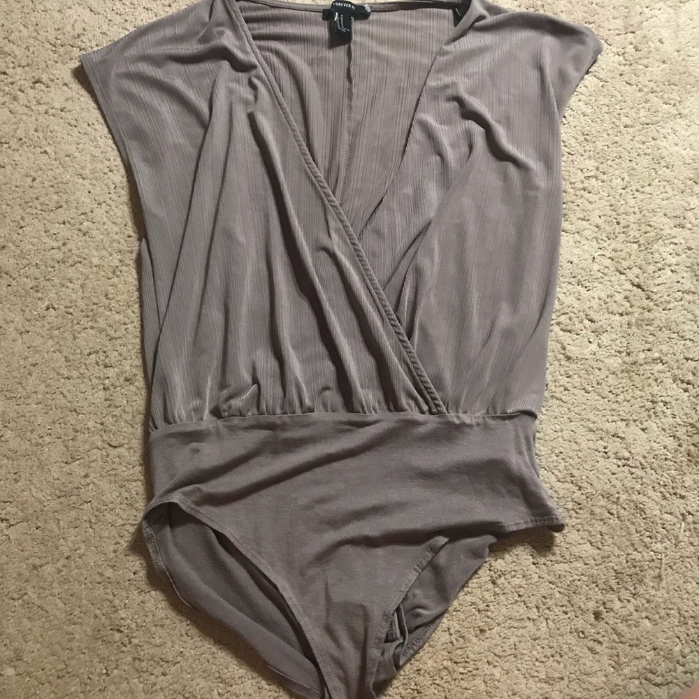 Taupe Body Suit never worn